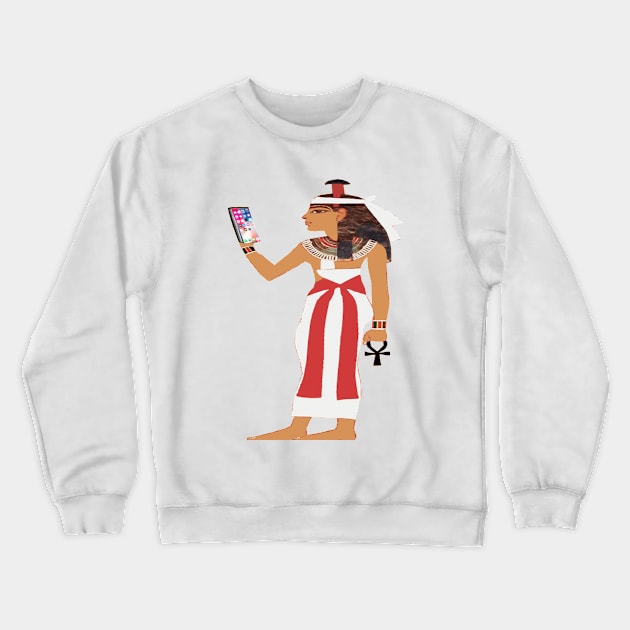 Egyptian Discovery Crewneck Sweatshirt by icarusismartdesigns